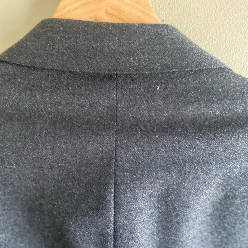 Keneth Cole‎ NY Men’s Suit 2 Piece Dark Gray Jacket 44L Pants 38X29 Flat Front